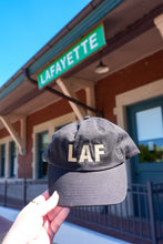 Load image into Gallery viewer, LAF Hat - Black + Gold
