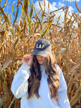 Load image into Gallery viewer, LAF Hat - Black + Gold
