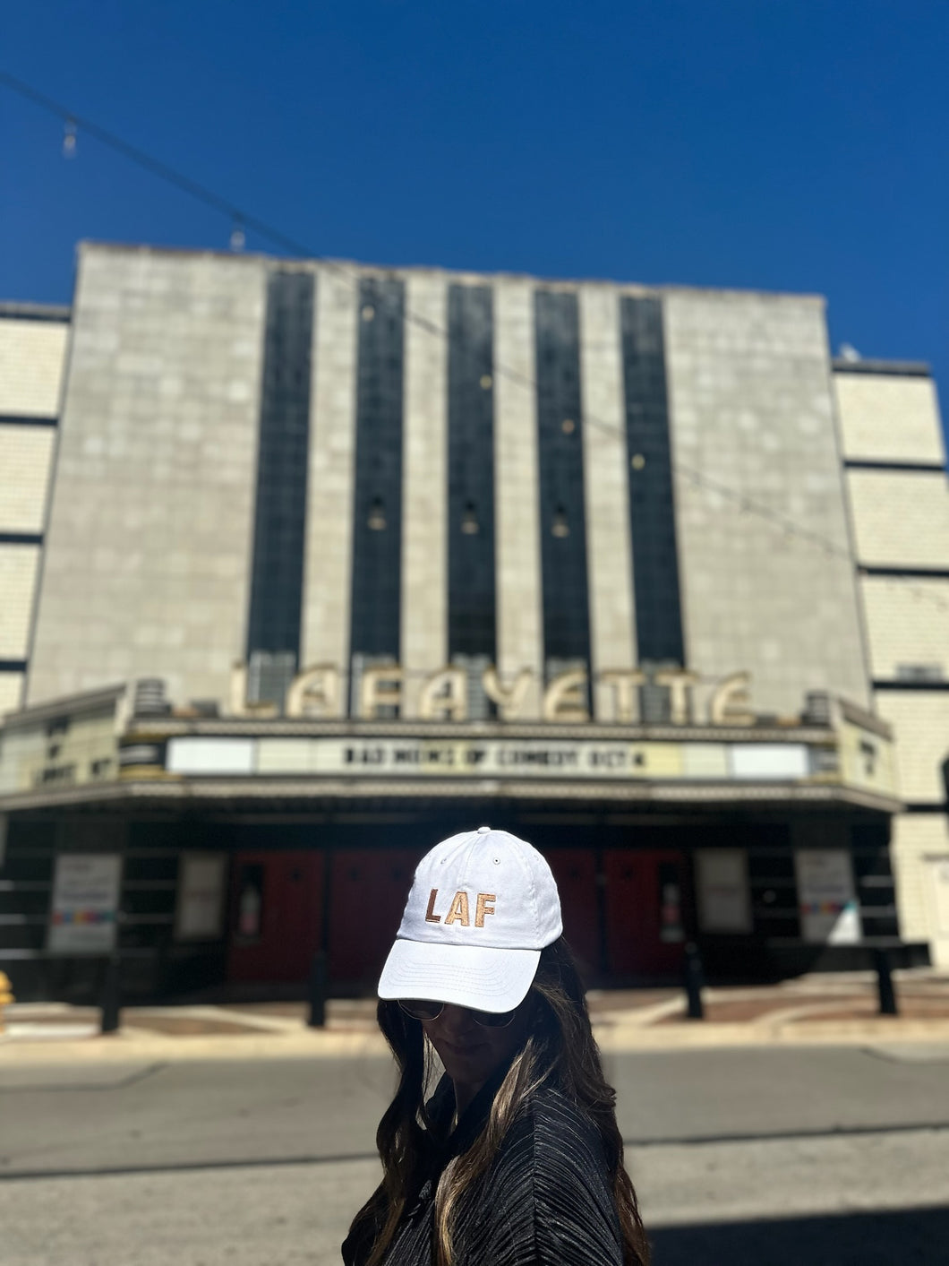 LAF Hat - White + Tan