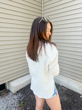 Load image into Gallery viewer, Cream Gauze Button Down
